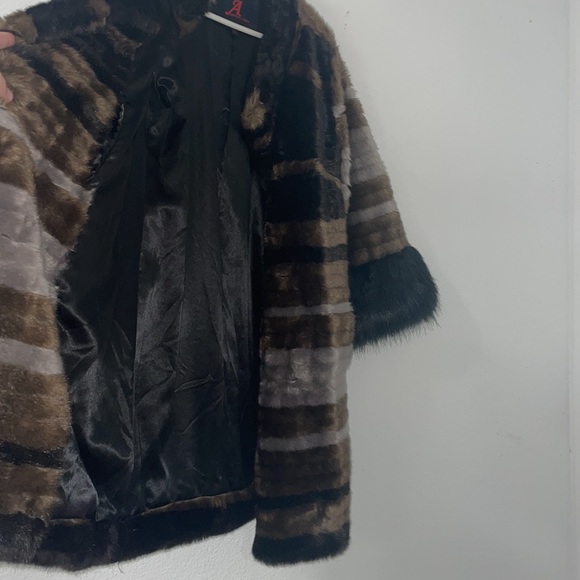 Vintage ADRIENNE LANDAU Fox Fur Jacket - Picture 11 of 15